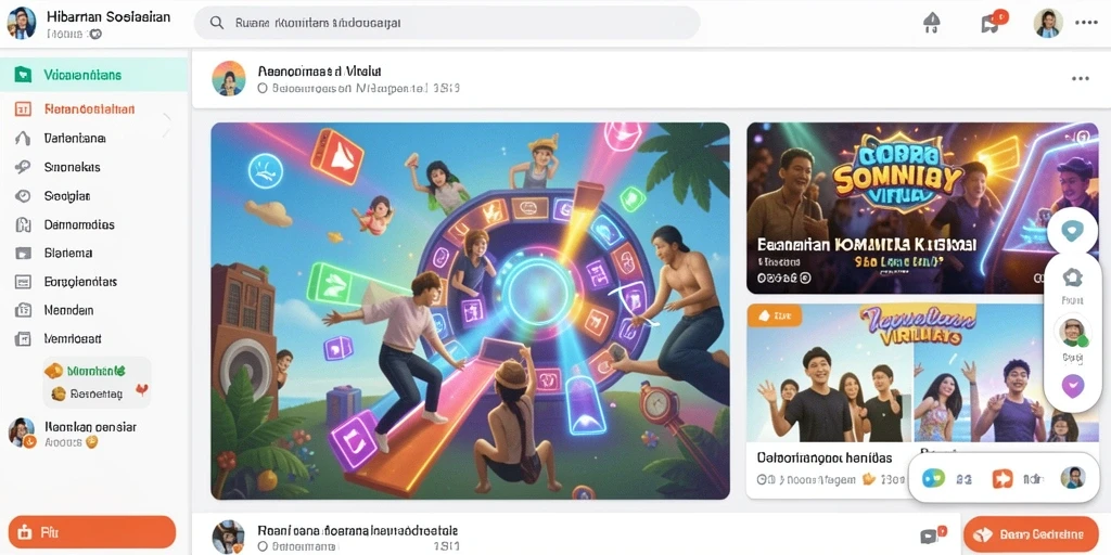 Tampilan karakter yang menarik dan unik.