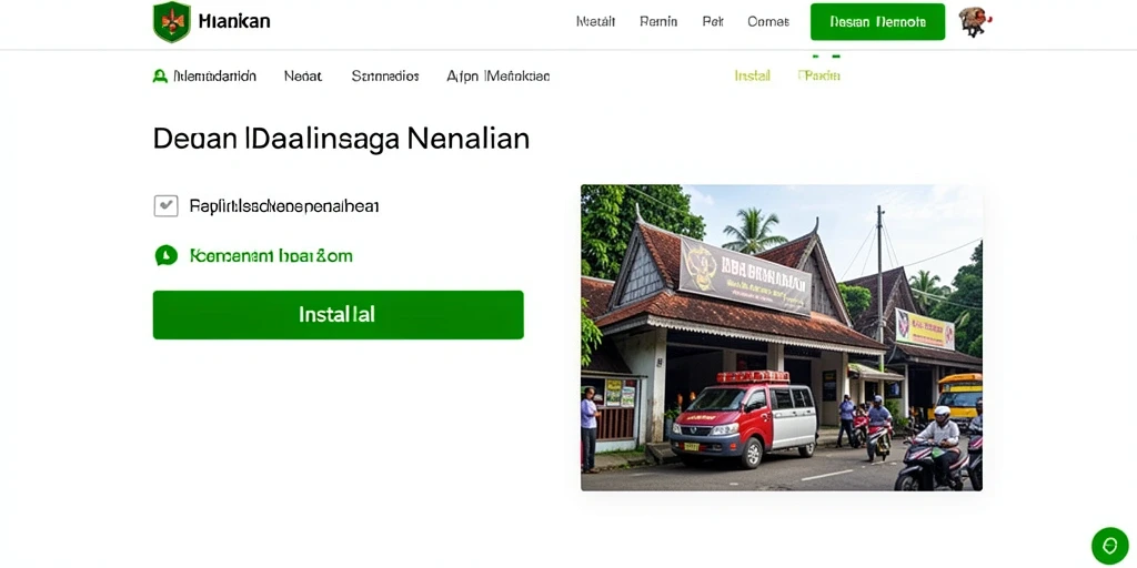 Tampilan antarmuka yang bersih dan modern.