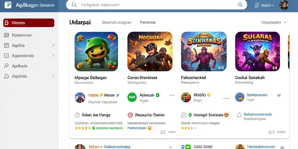 Tampilan antarmuka yang menarik dan mudah digunakan.