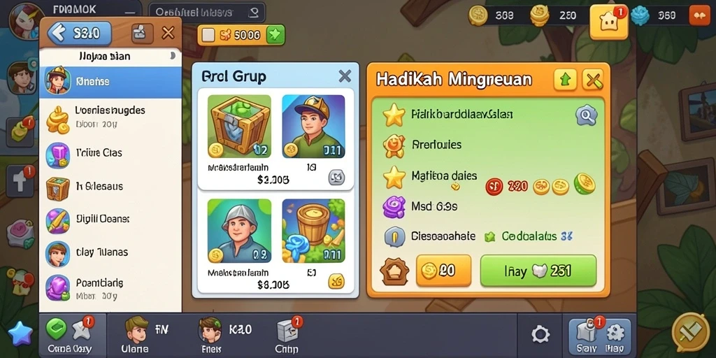 Tampilan antarmuka yang menarik dan mudah dinavigasi.