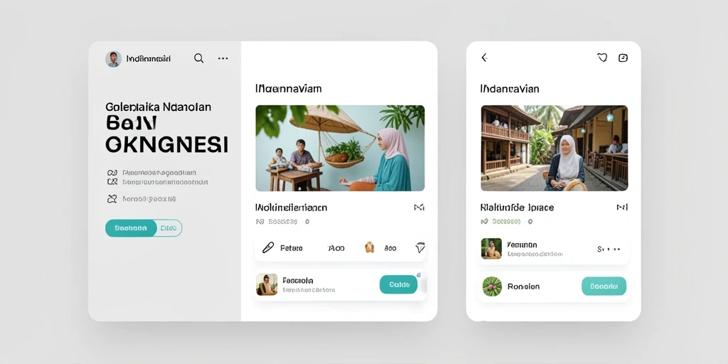 Tampilan antarmuka yang modern dan mudah dinavigasi.