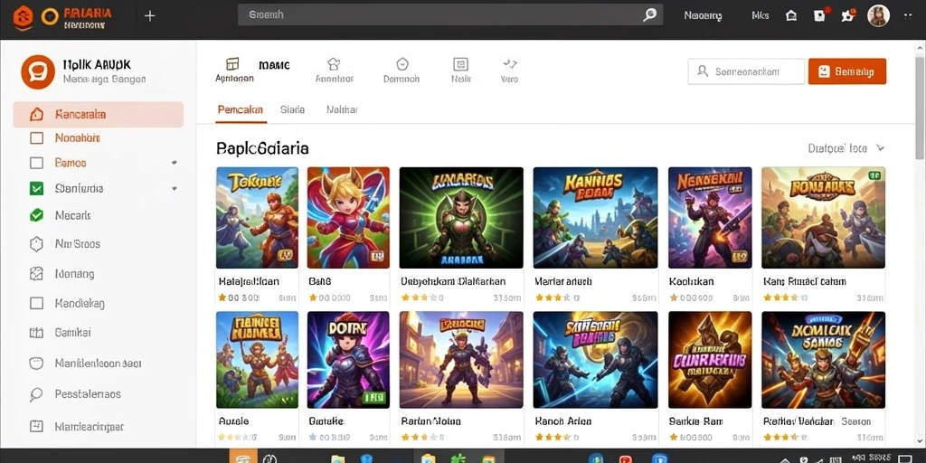 Menampilkan pertarungan epik antara samurai.