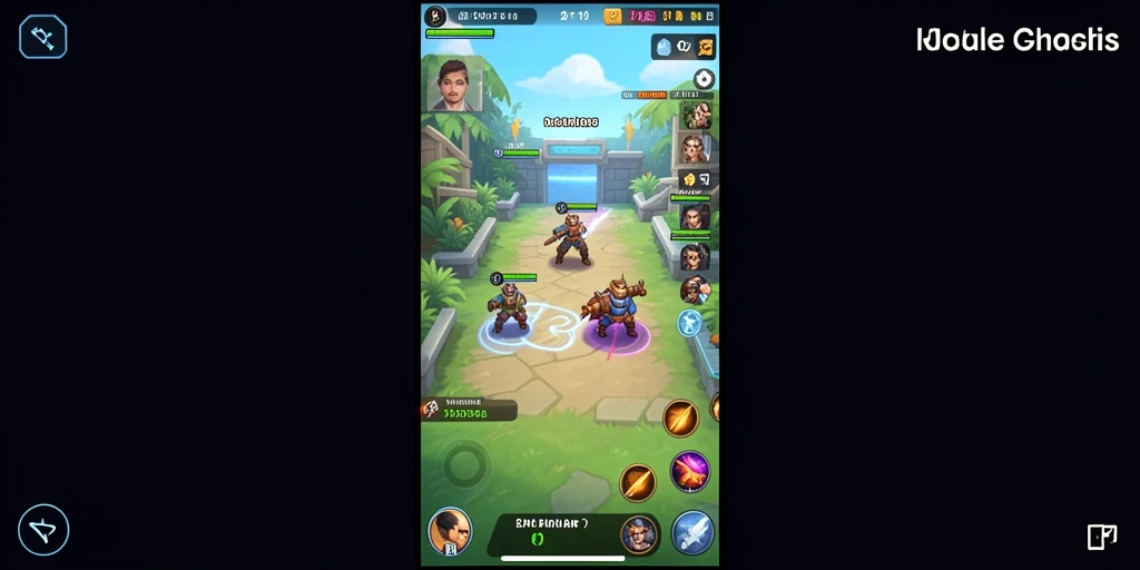 Tangkapan layar menampilkan level yang menantang dan berwarna-warni.