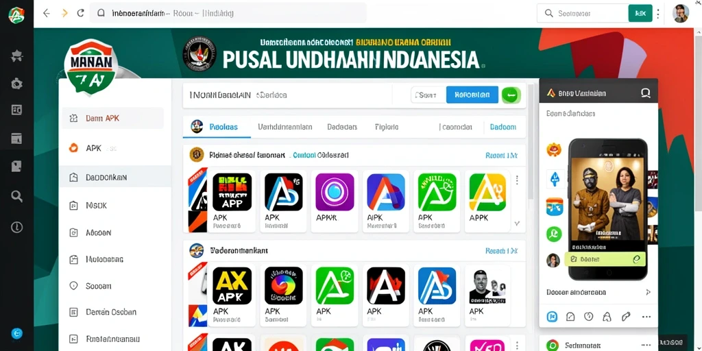 Tampilan antarmuka aplikasi yang menarik dan mudah dipahami.