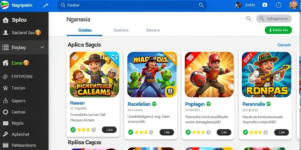 Tampilan antarmuka yang menarik dan mudah digunakan.